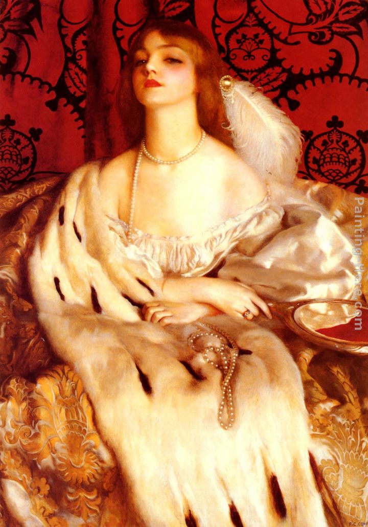 Vanity painting - Frank Cadogan Cowper Vanity art painting